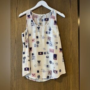 Joie silk sleeveless blouse